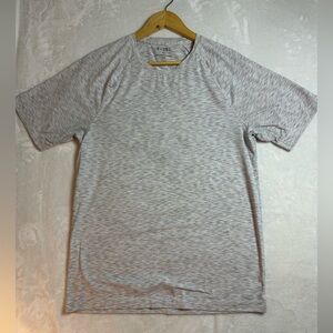 RHONE Gray men’s medium athletic short sleeve Tee. Like new